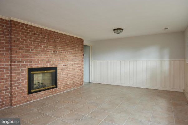 Empty room, Fireplace, Interior, Stone Walls