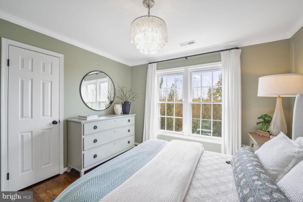 Bedroom, Chandelier, Interior, Wood Texture Flooring