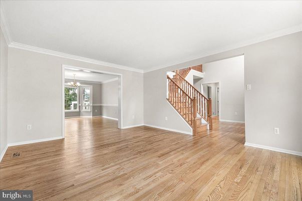 Empty room, Interior, Wood Texture Flooring