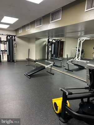 Fitness Equipment, Game Room, Gym, Interior, Recessed Lighting