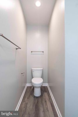 Bathroom, Interior, Recessed Lighting, Wood Texture Flooring