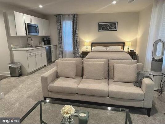 Interior, Kitchen, Living room, Recessed Lighting