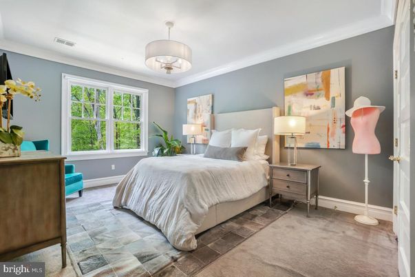 Bedroom, Interior, Pendant Lights