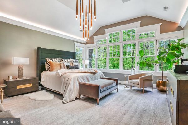 Bedroom, Interior, Pendant Lights