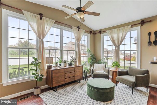 Interior, Sun Room, Wood Texture Flooring