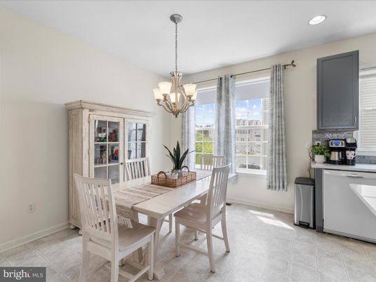 Chandelier, Dining room, Interior, Recessed Lighting