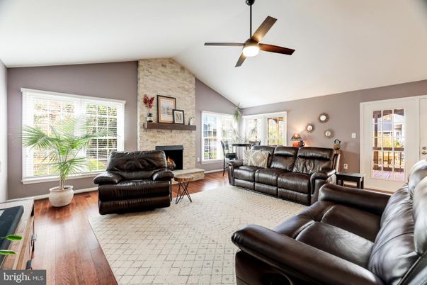 Fireplace, Interior, Living room, Stone Walls, Wood Texture Flooring