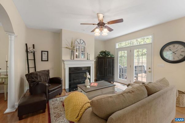 Fireplace, Interior, Living room, Wood Texture Flooring