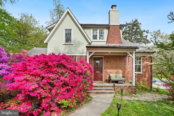 Exterior, Facade, Brick Facade, Tudor Revival