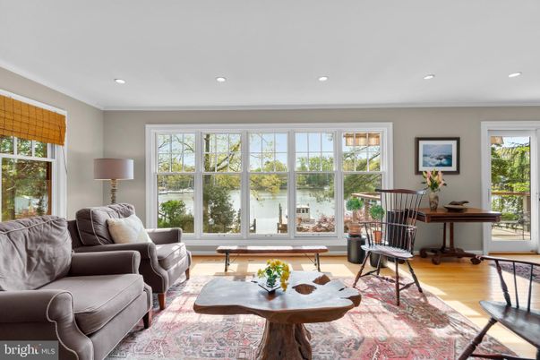 Home Office, Interior, Living room, Recessed Lighting, Wood Texture Flooring