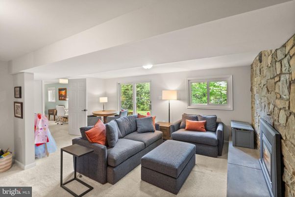 Fireplace, Interior, Living room, Stone Walls