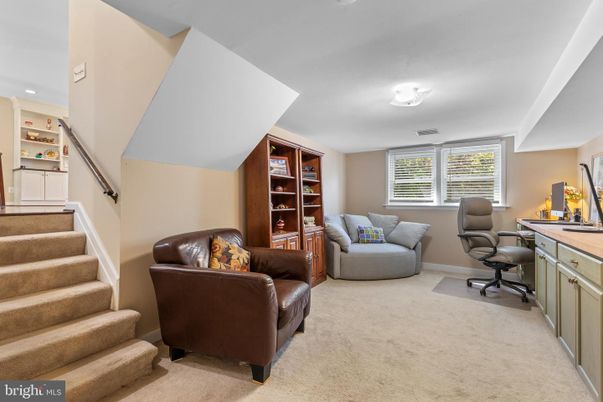 Home Office, Interior, Recessed Lighting