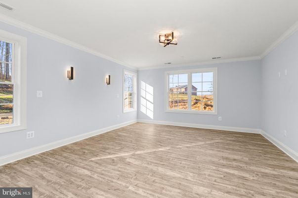 Empty room, Interior, Wood Texture Flooring
