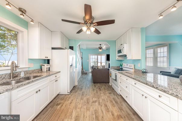 Interior, Kitchen, Living room, Wood Texture Flooring
