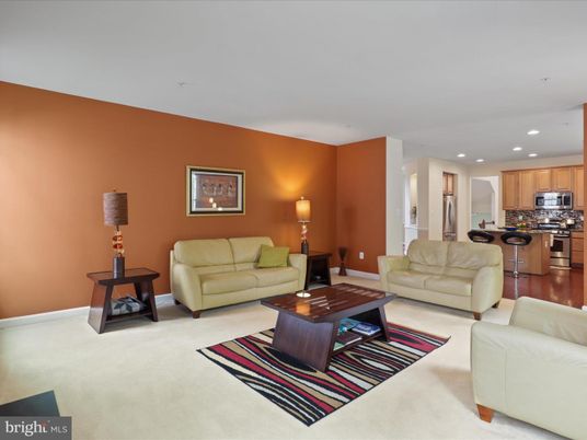 Interior, Kitchen, Living room, Recessed Lighting, Stainless Steel Appliances