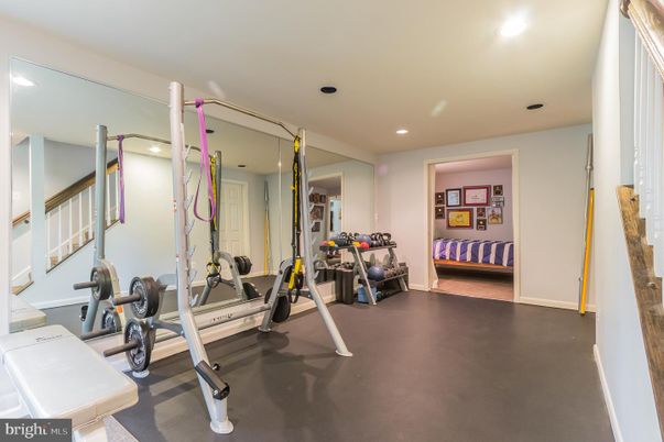Fitness Equipment, Interior, Recessed Lighting
