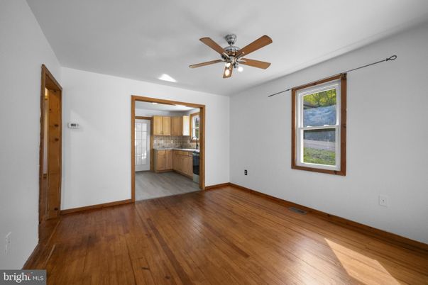Empty room, Interior, Kitchen, Wood Texture Flooring