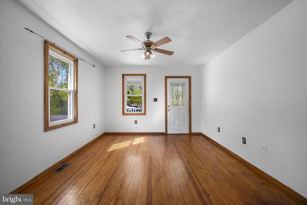 Empty room, Interior, Wood Texture Flooring