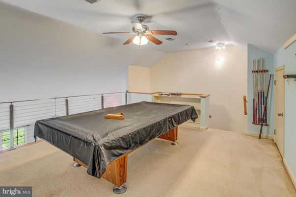 Billiard Table, Game Room, Interior