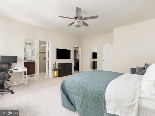 Bedroom, Home Office, Interior