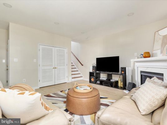 Fireplace, Interior, Living room, Wood Texture Flooring