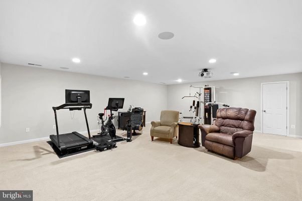 Fitness Equipment, Interior, Recessed Lighting
