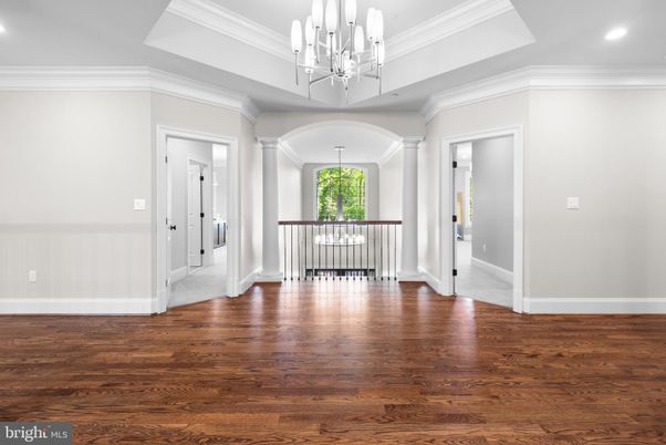 Chandelier, Interior, Pendant Lights, Recessed Lighting, Wood Texture Flooring
