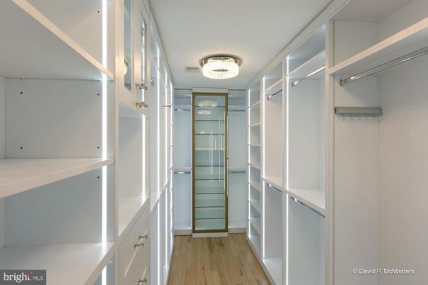 Interior, Walk-in Closets, Wood Texture Flooring