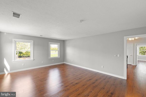Empty room, Interior, Wood Texture Flooring