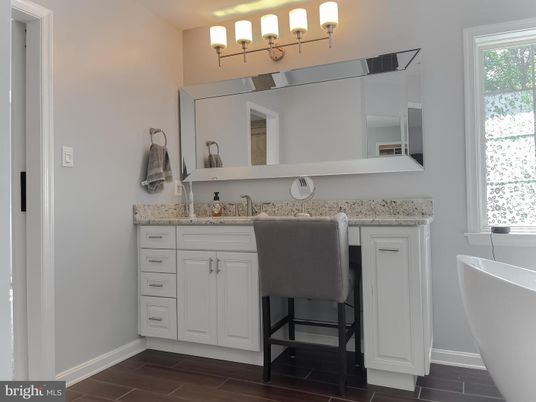 Bathroom, Free Standing Baths, Interior, Wood Texture Flooring