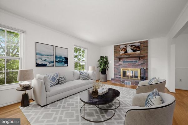 Fireplace, Interior, Living room, Stone Walls, Wood Texture Flooring