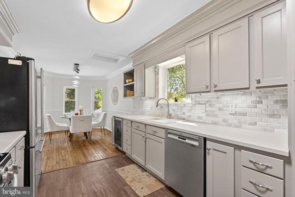 Dining room, Interior, Kitchen, Wood Texture Flooring