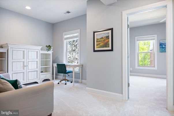 Home Office, Interior, Recessed Lighting