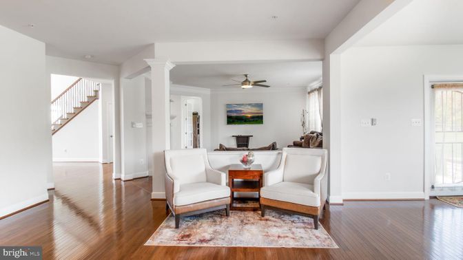 Dining room, Interior, Wood Texture Flooring