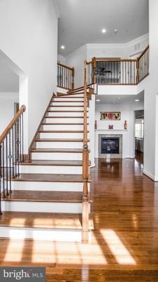 Fireplace, Interior, Recessed Lighting, Wood Texture Flooring
