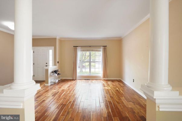 Empty room, Interior, Wood Texture Flooring