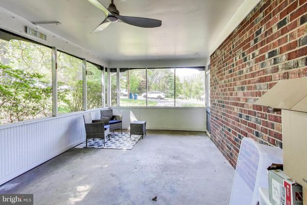 Interior, Stone Walls, Sun Room