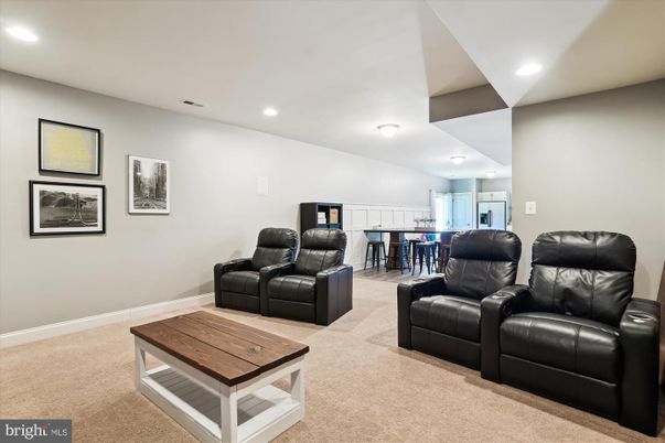 Home Theatre Room, Dining room, Interior, Living room, Recessed Lighting