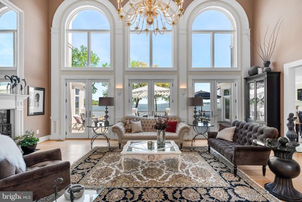 Chandelier, Fireplace, Interior, Living room, Piano, Wood Texture Flooring