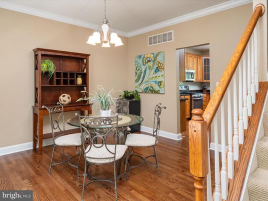 Chandelier, Dining room, Interior, Kitchen, Pendant Lights, Wood Texture Flooring