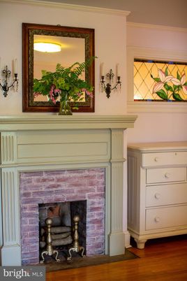 Fireplace, Interior, Wood Texture Flooring