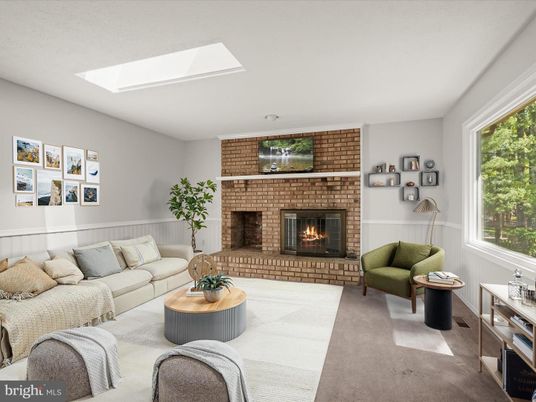 Fireplace, Interior, Living room, Stone Walls