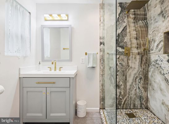 Bathroom, Glass Shower, Interior