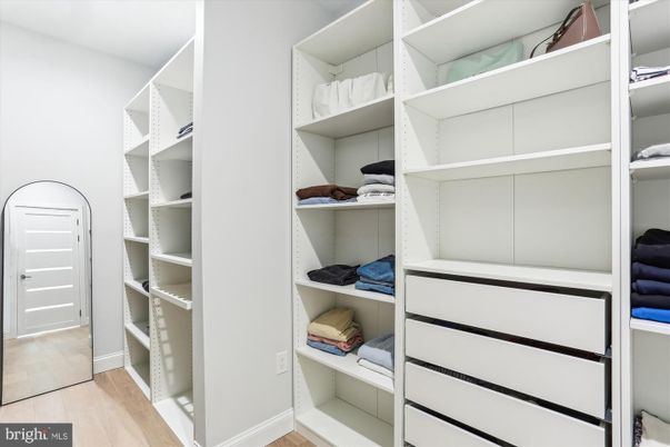 Interior, Walk-in Closets, Wood Texture Flooring