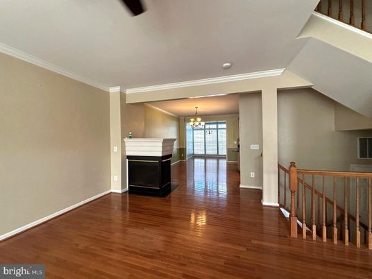 Chandelier, Fireplace, Interior, Wood Texture Flooring