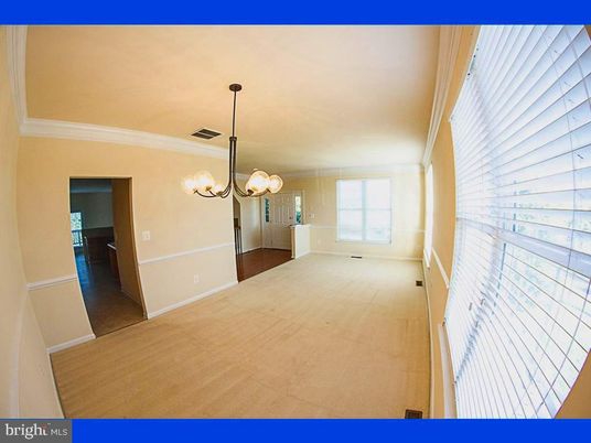 Chandelier, Empty room, Interior, Pendant Lights, Wood Texture Flooring