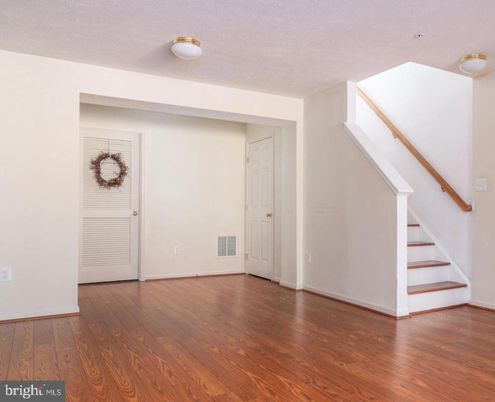 Empty room, Interior, Wood Texture Flooring