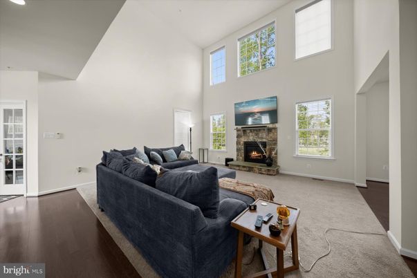 Fireplace, Interior, Living room, Wood Texture Flooring