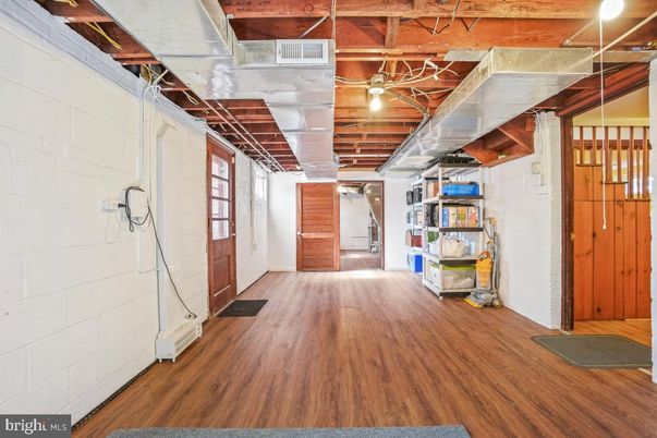 Interior, Stone Walls, Wooden Beams, Wood Texture Flooring