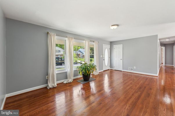 Empty room, Interior, Wood Texture Flooring